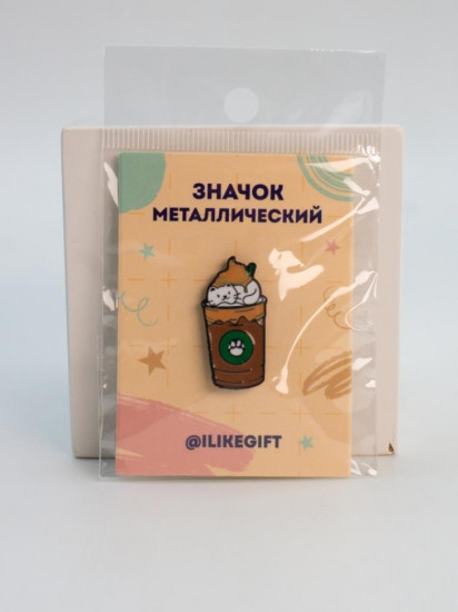 Значок «Coffee catpuccino»