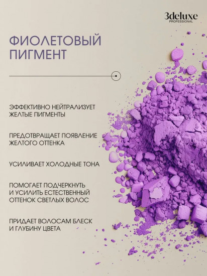 Антижелтый шампунь для светлых, осветленных, мелированных и седых волос «No.Yellow Shampoo»