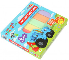 Набор мелков для творчества «Синий Трактор» - Фото 1