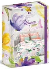 Комплект постельного белья «Далия» (арт. 11642, 2-спальный, сатин, наволочки 70х70) - Фото 1