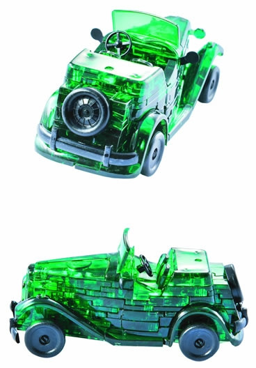 3D головоломка «Автомобиль зеленый»