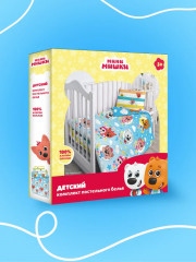 Комплект постельного белья «Мини-мишки» - Фото 7