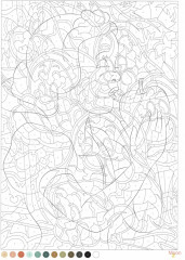 Раскраска по номерам «Portraits» - Фото 6