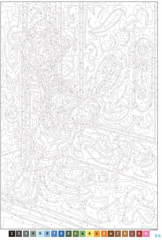 Раскраска по номерам «Mickey and friends» - Фото 2