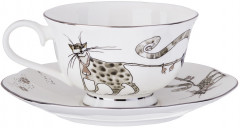 Набор чайный на 6 персон «Котики» - Фото 3