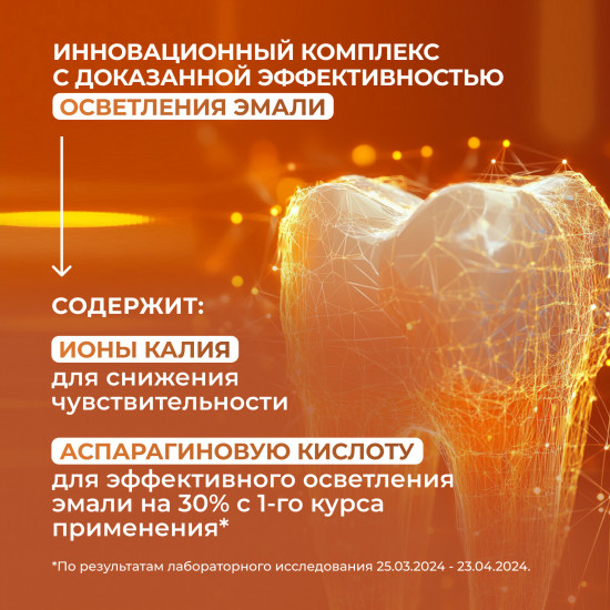 Полоски отбеливающие для зубов «Активное отбеливание с заботой об эмали»