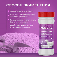 Ликвидатор запаха мочи для кошачьего туалета «Хвойный лес» - Фото 13