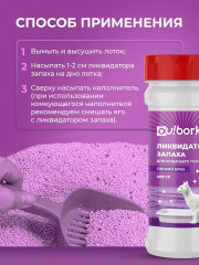 Ликвидатор запаха мочи для кошачьего туалета «Свежий бриз» - Фото 5