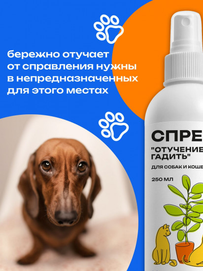 Спрей для кошек и собак «Отучение гадить»