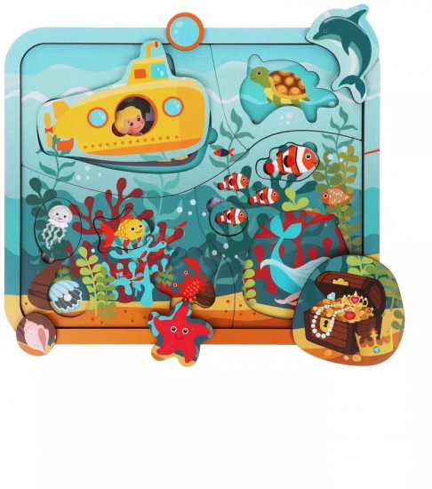 Пазл многослойный «Море»