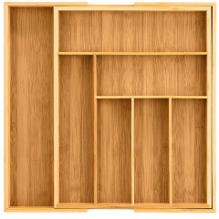 Лоток для столовых приборов раздвижной - Фото 6