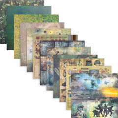 Бумага для скрапбукинга «Милитари» - Фото 8