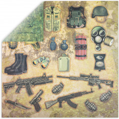 Бумага для скрапбукинга «Милитари» - Фото 12