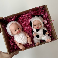 Набор пупсов «Барашек и Теленок» - Фото 1