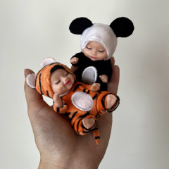 Набор пупсов «Панда и Тигренок» - Фото 2