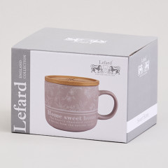 Кружка с крышкой «Sweet home» - Фото 1