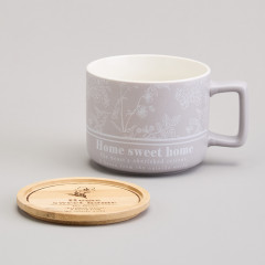 Кружка с крышкой «Sweet home» - Фото 2