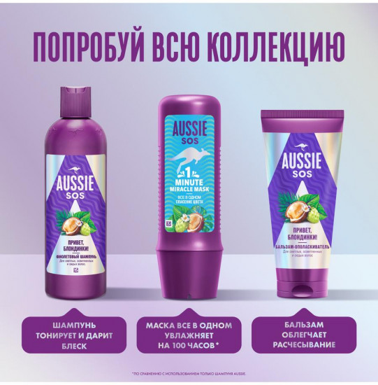 Маска для окрашенных волос «SOS 1 Minute Miracle»