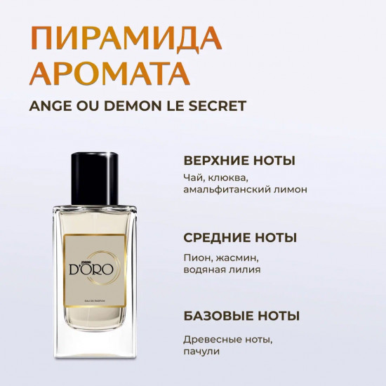 Парфюмированная вода по мотивам «Givenchy Ange Ou Demon Le Secret»
