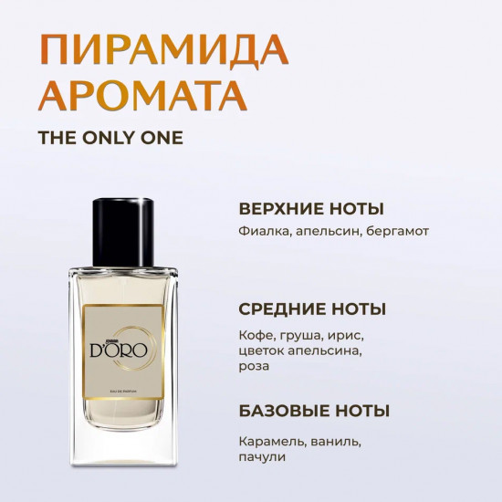 Парфюмированная вода по мотивам «Dolce&Gabbana The Only One»