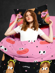Комплект постельного белья «Potato and pou» - Фото 3