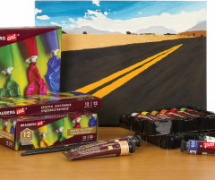 Краска масляная, цвет 044 белила титановые - Фото 5