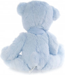 Мягкая игрушка «Мишка голубой сидячий с бантом» - Фото 1