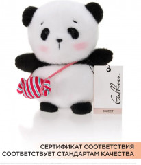 Игрушка мягкая «Панда Кэнди» - Фото 3