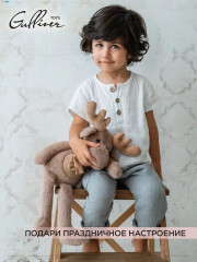 Игрушка мягкая «Лось Авось» - Фото 12