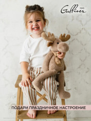 Игрушка мягкая «Лось Авось» - Фото 11