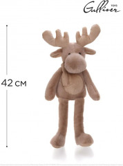 Игрушка мягкая «Лось Авось» - Фото 7