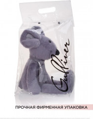 Игрушка мягкая «Мышка Душка» - Фото 8