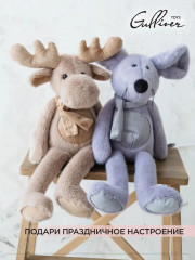 Игрушка мягкая «Мышка Душка» - Фото 14