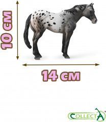 Фигурка «Лошадь аппалузская голубая чалая» - Фото 1