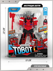 Робот-трансформер «Тобот-мини L. Пожарный наряд» - Фото 6