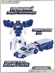 Робот-трансформер «Тобот-мини P. Полицейский патруль» - Фото 3