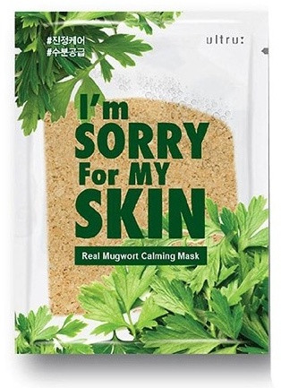 Маска для лица «I’m Sorry For My Skin Real Mugwort Calming»