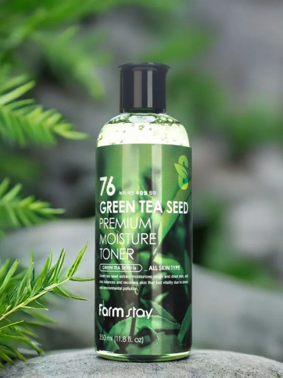 Тонер для лица «Green Tea Seed Premium Moisture»