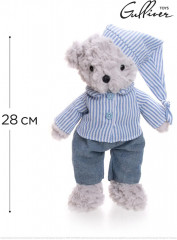 Игрушка мягкая «Мишка в пижаме» - Фото 6