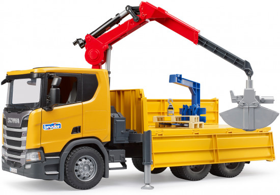 Грузовик с краном «Scania»