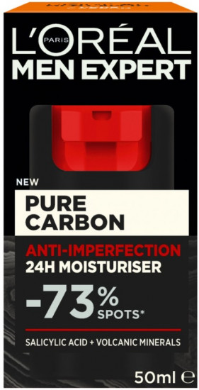 Крем для лица увлажняющий «Men Expert Pure Carbon»