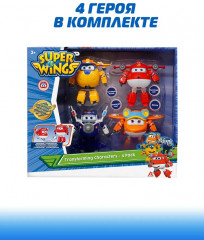 Набор роботов-трансформеров «Джетт, Донни, Пол, Санни» - Фото 9