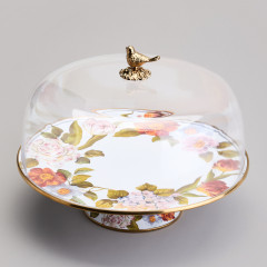 Тортовница на ножке с крышкой «Фландрия» - Фото 1