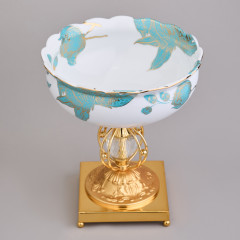 Фруктовница на ножке - Фото 3