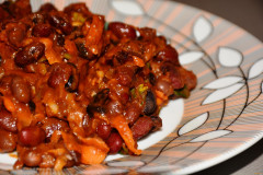 Фасоль с растительным мясом - Фото 1