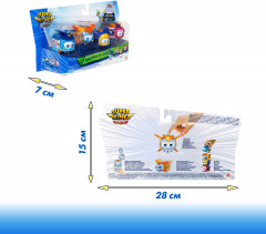 Набор мини-трансформеров «Питомцы Шайн, Голден бой, Джеров, Диззи» - Фото 17