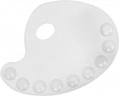 Палитра художественная пластиковая - Фото 1