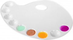 Палитра художественная пластиковая - Фото 6