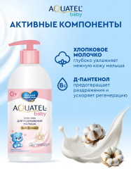 Крем-гель для подмывания малыша «Хлопковое молочко и Д-пантенол» - Фото 1