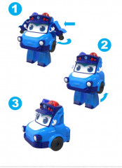 Робот-трансформер «Полицейская машина» - Фото 4